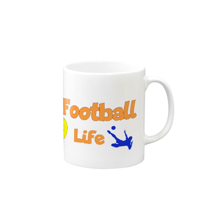 No Football No Life Mugs By Mkt26 Suzuri