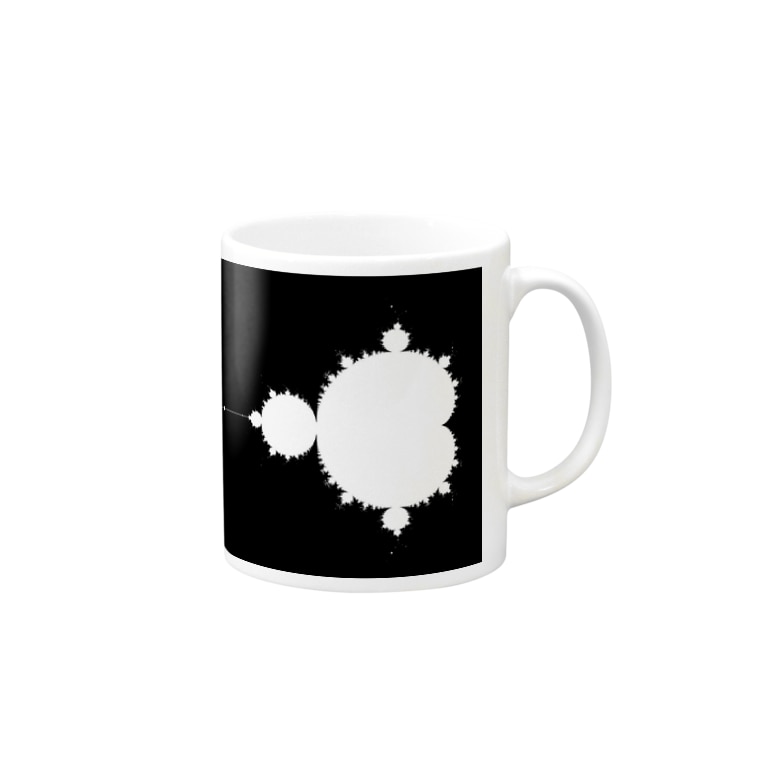 モノクロマンデルブロ集合 Mugs By かまやんのプログラミングなお店 Kamayan Suzuri モノクロマンデルブロ集合 Mugs By かまやんのプログラミングなお店 Kamayan Suzuri