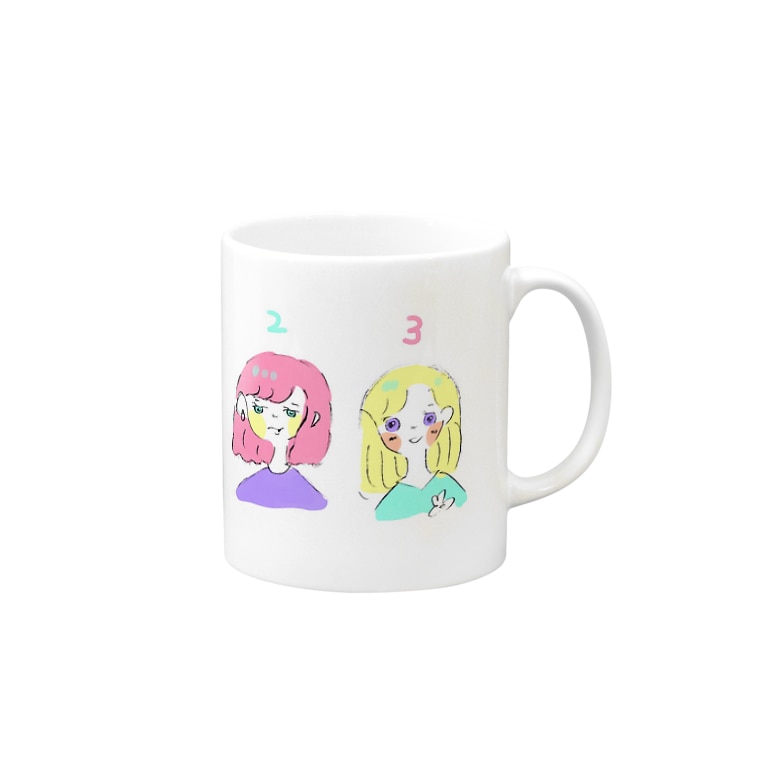 こう見えて地味な女の子達 ばーばらはやし M N000 のマグカップ通販 Suzuri スズリ こう見えて地味な女の子達 ばーばらはやし M N000 のマグカップ通販 Suzuri スズリ