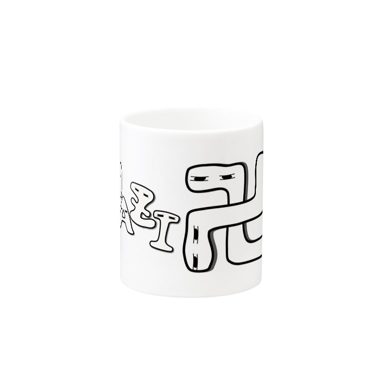 ローマ字ゆーれいさん Mugs By えんじょるのん Enjornon Suzuri