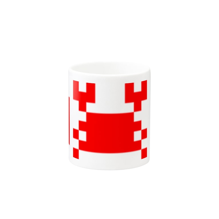 カニのドット絵 文字入り Takatan777のマグカップ通販 Suzuri スズリ カニのドット絵 文字入り Takatan777のマグカップ通販 Suzuri スズリ