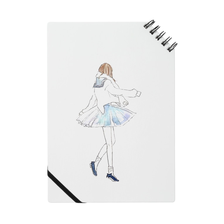 制服の女の子 Notes By Mina イラスト Mn Lip25 Suzuri