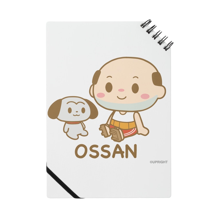 ちっちゃいおっさん かわいいver ちっちゃいおっさんオフィシャルショップ Ossan のノート通販 Suzuri スズリ
