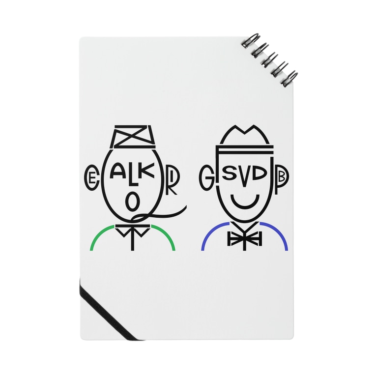 Alphabet アルファベット Airabuwoのノート通販 Suzuri スズリ Alphabet アルファベット Airabuwoのノート通販 Suzuri スズリ