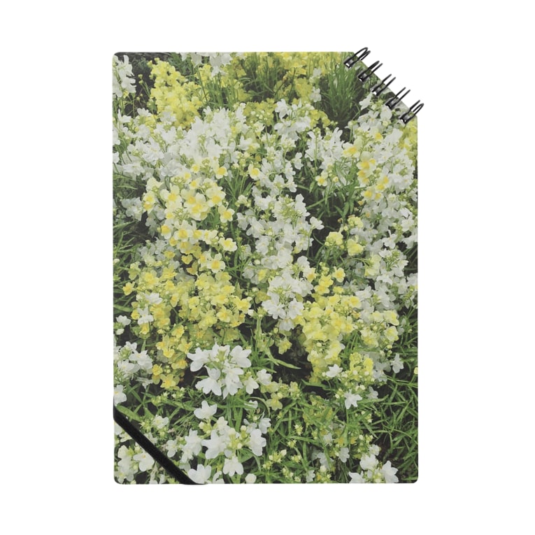 白い花と黄色い花 の店 Ussi のノート通販 Suzuri スズリ
