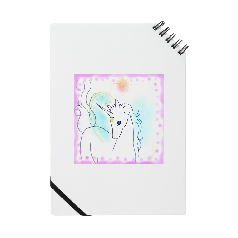 ユニコーンペガサス フレーム ニジイロソラモヨウ Micaco72 のノート通販 Suzuri スズリ