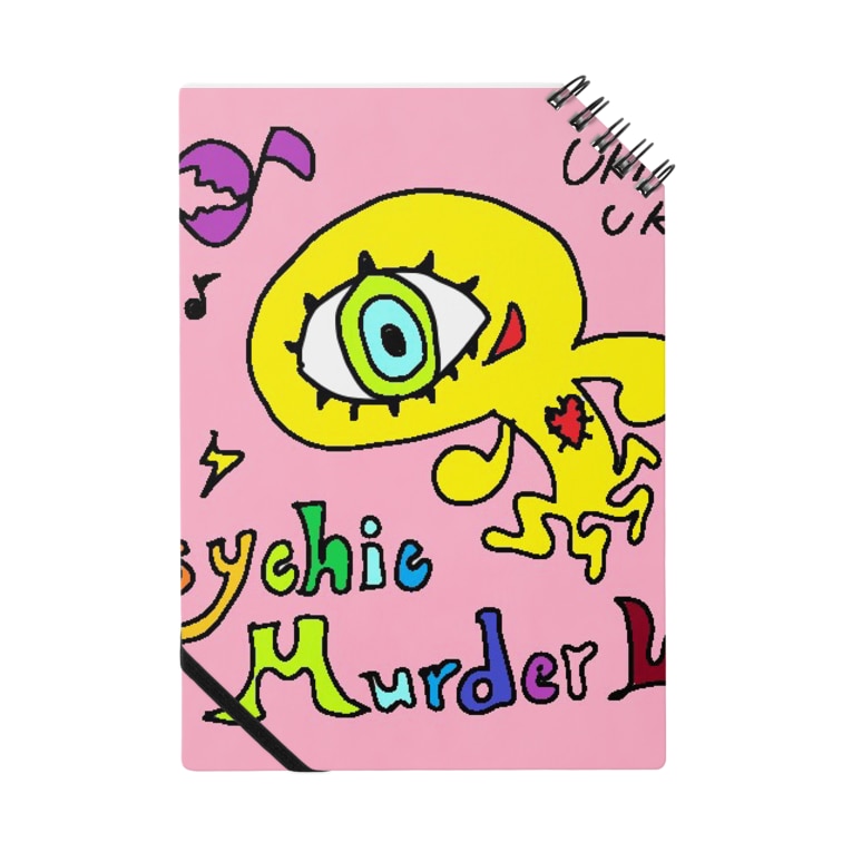 Psychic Murder Lab キャラクターデザイン2 邂 サイマラショップ 逅 Suzuri店 908 のノート通販 Suzuri スズリ