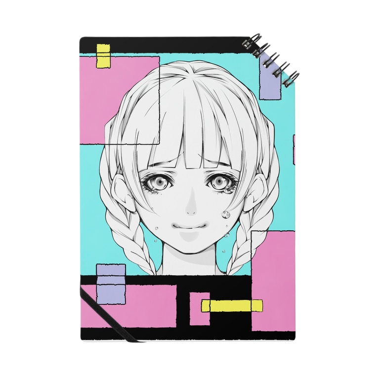 泣き笑いの三つ編み美少女 めぐ Megu Nikki のノート通販 Suzuri スズリ 泣き笑いの三つ編み美少女 めぐ Megu Nikki のノート通販 Suzuri スズリ