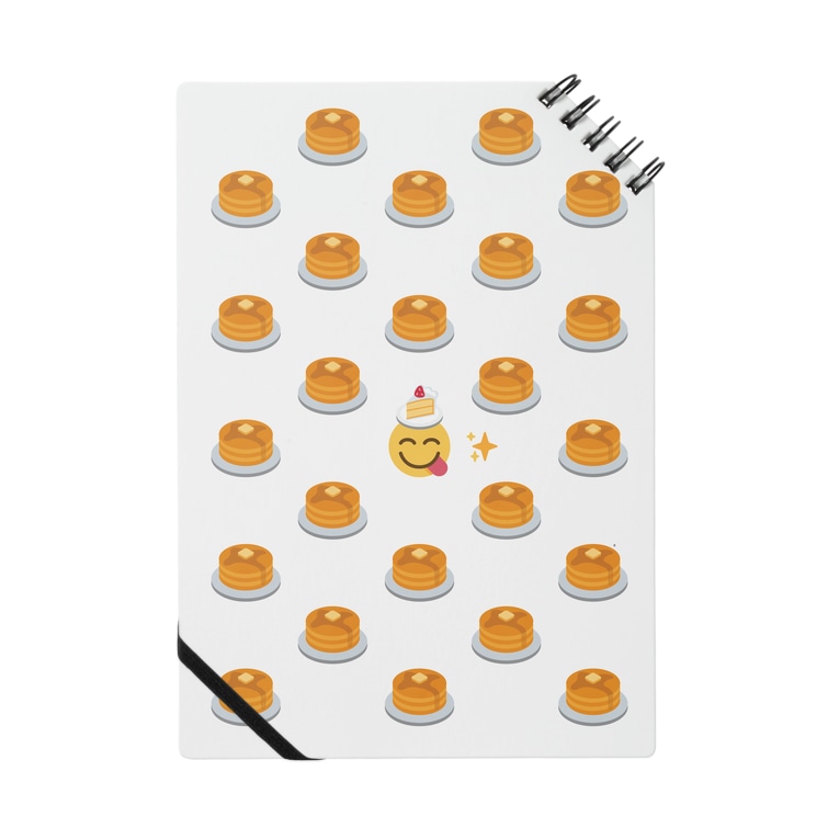 絵文字 パンケーキ食べたい Emojitokyoのノート通販 Suzuri スズリ