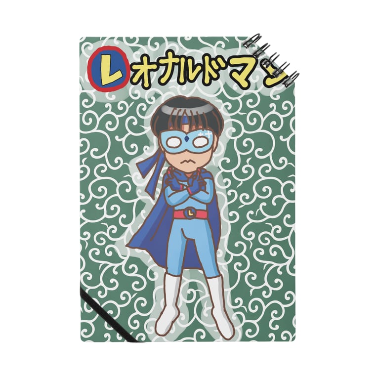 レオナルドマン デフォルメイラスト オナルドマンショップ Reonarudomanshop のノート通販 Suzuri スズリ