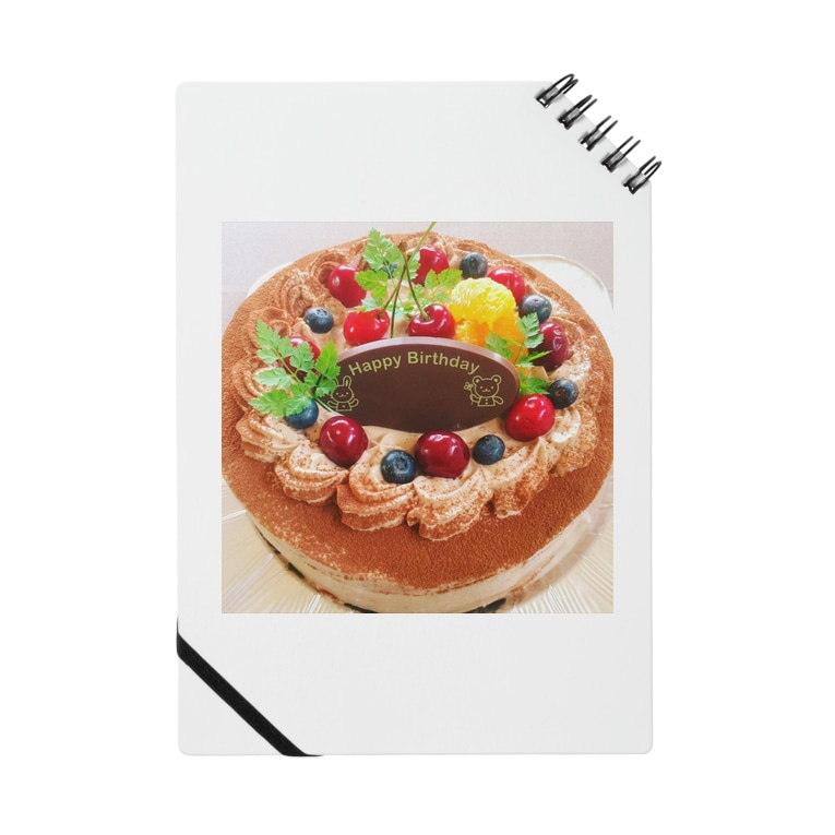 バースデーケーキ うさぎ堂 Usagi Dou02 のノート通販 Suzuri スズリ