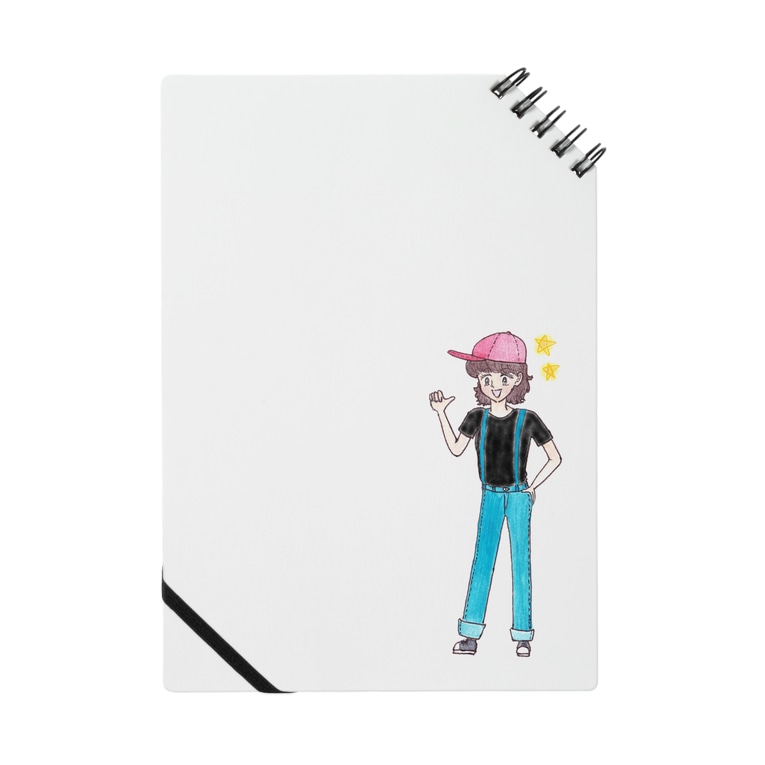 ボーイッシュな女の子 ひよこ工房 Bluesky04 のノート通販 Suzuri スズリ