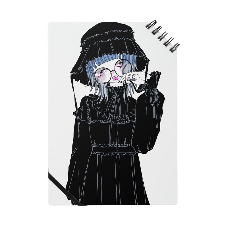 青いお嬢さま Eg2のノート通販 Suzuri スズリ