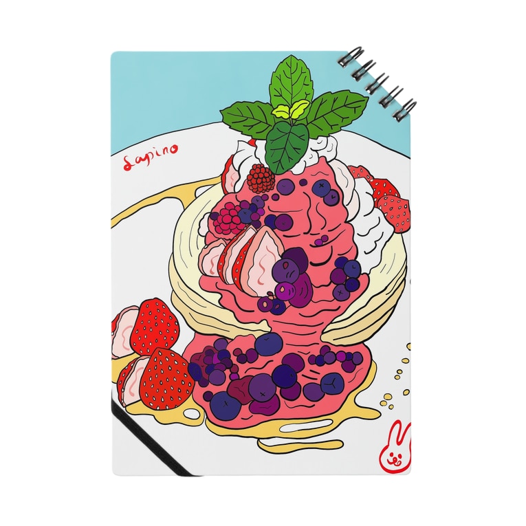 ミックスベリーのパンケーキ らぴの堂 Lamaisondulapino のノート通販 Suzuri スズリ ミックスベリーのパンケーキ らぴの堂 Lamaisondulapino のノート通販 Suzuri スズリ