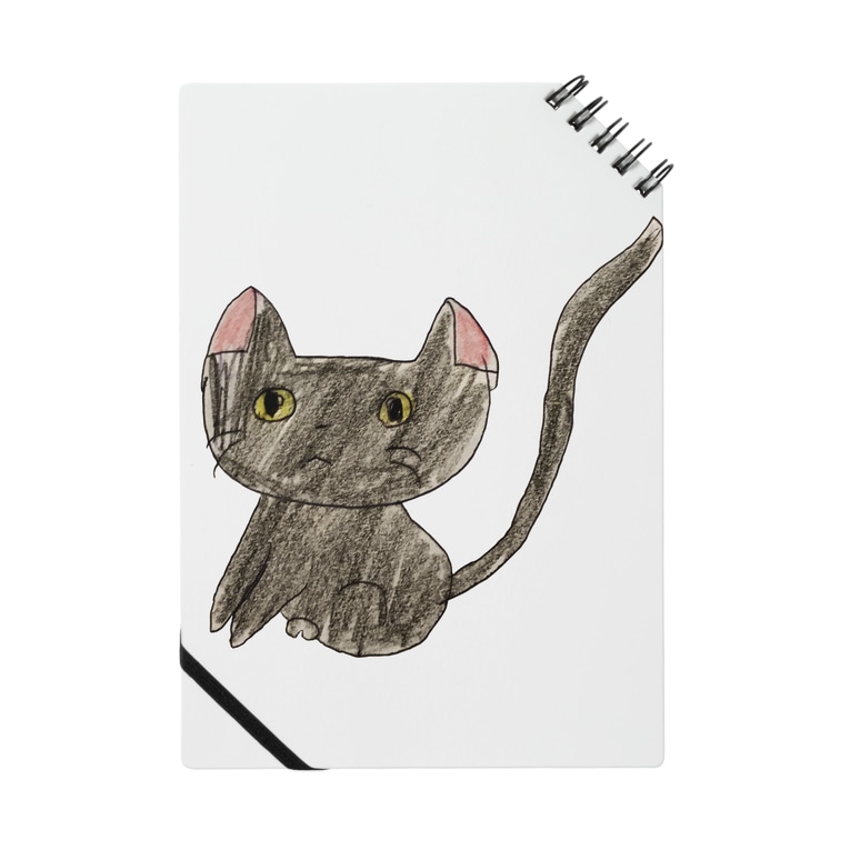 いたずら大好きな黒猫 楽しい Mino 123 のノート通販 Suzuri スズリ