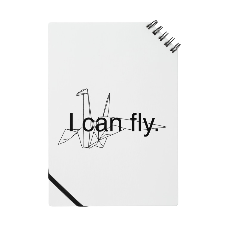 折り鶴だって空を飛べる きまぐれおえかき Pkart 38 のノート通販 Suzuri スズリ