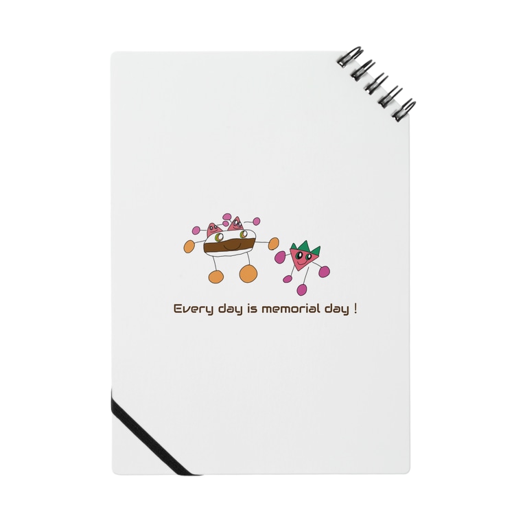 毎日 記念日 Every Day Is Memorial Day ケーキ いちご Rのノート通販 Suzuri スズリ 毎日 記念日 Every Day Is Memorial Day ケーキ いちご Rのノート通販 Suzuri スズリ