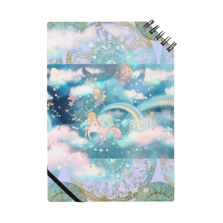 夢かわいい雲の王国をかけるユニコーン Notes By Norima 39 S Shop Norima Suzuri 夢かわいい雲の王国をかけるユニコーン Notes By Norima 39 S Shop Norima Suzuri