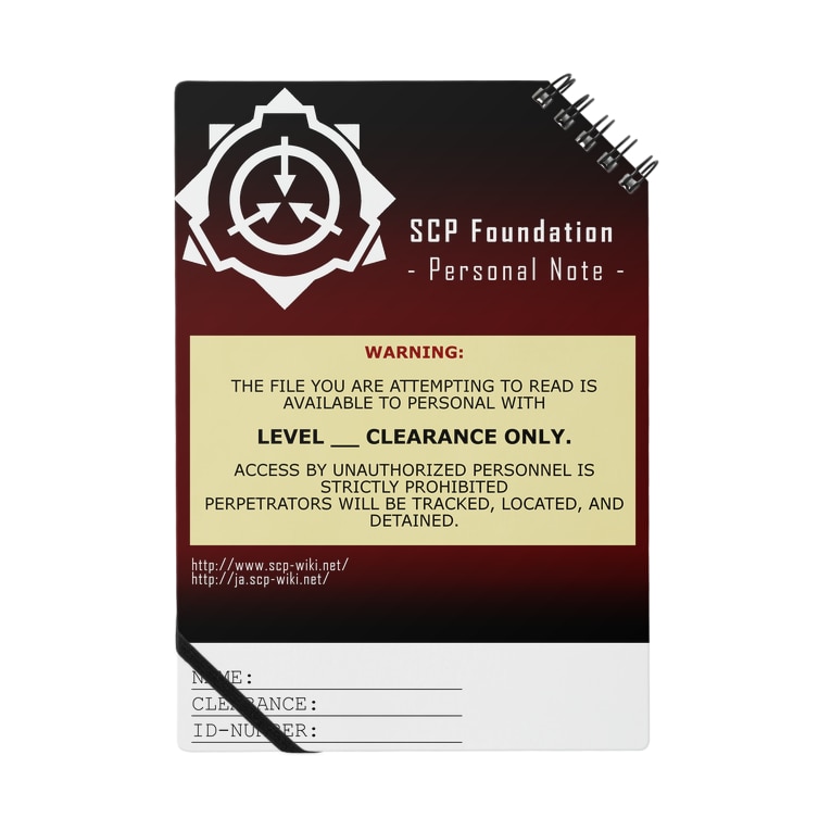 Scp財団ロゴグッズ ノート赤 Scp Foundation トランジスタ Scp Foundation Try Sound のノート通販 Suzuri スズリ Scp財団ロゴグッズ ノート赤 Scp Foundation トランジスタ Scp Foundation Try Sound のノート通販 Suzuri スズリ