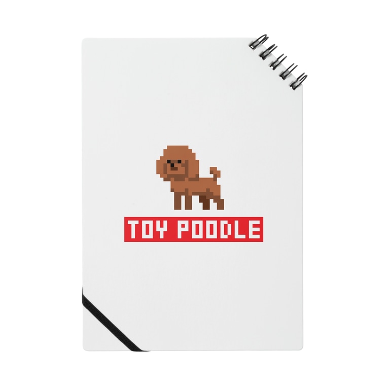 ドット絵トイプードル Notebook By Ra Plus Suzuri ドット絵トイプードル Notebook By Ra Plus Suzuri