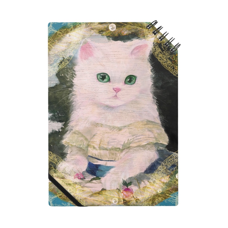 ドレスを着た白い子猫のアンティーク風肖像画 Norima 39 S Shop Norima のノート通販 Suzuri スズリ ドレスを着た白い子猫のアンティーク風肖像画 Norima 39 S Shop Norima のノート通販 Suzuri スズリ
