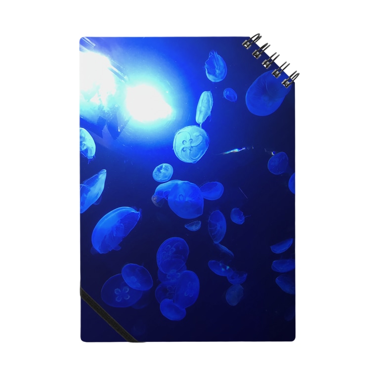 幻想的 クラゲ 青 Rinaooのノート通販 Suzuri スズリ