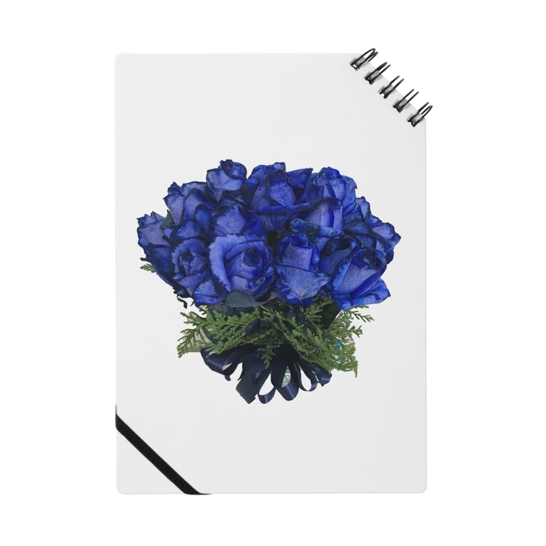 青い薔薇の花言葉 夢叶う 奇跡 祝福をお届け Obachanのノート通販 Suzuri スズリ