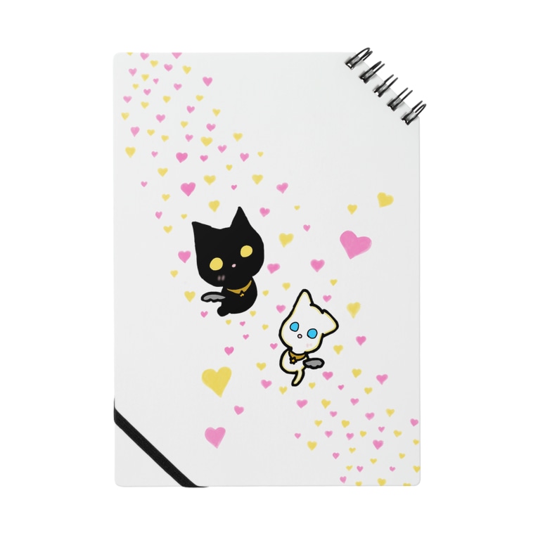 我が家のネコ天使達 V Wハートイラスト Kot Kot1030 のノート通販 Suzuri スズリ 我が家のネコ天使達 V Wハートイラスト Kot Kot1030 のノート通販 Suzuri スズリ