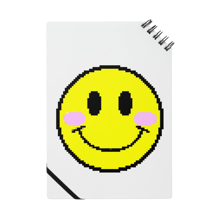 ドット絵スマイルくん Tomoryun 39 S Shop Tomoryun のノート通販 Suzuri スズリ ドット絵スマイルくん Tomoryun 39 S Shop Tomoryun のノート通販 Suzuri スズリ