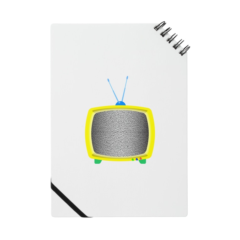 レトロでどこか未来的な可愛いテレビのイラスト 黄色 砂嵐画面 Notes By Illust Designs Lab Suzuri レトロでどこか未来的な可愛いテレビのイラスト 黄色 砂嵐画面 Notes By Illust Designs Lab Suzuri