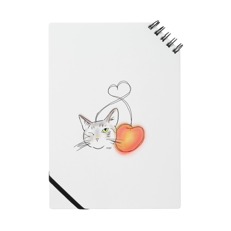さくらんぼ猫 Notes By Sepia Happiness Osepi Suzuri さくらんぼ猫 Notes By Sepia Happiness Osepi Suzuri