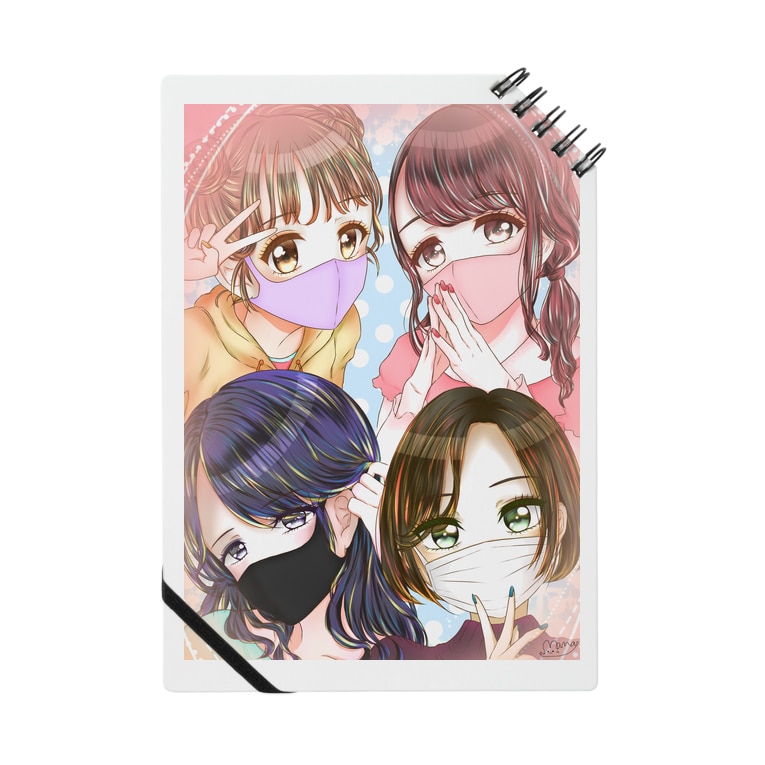 マスク女子 バーチャル美術部 Yukiito のノート通販 Suzuri スズリ マスク女子 バーチャル美術部 Yukiito のノート通販 Suzuri スズリ