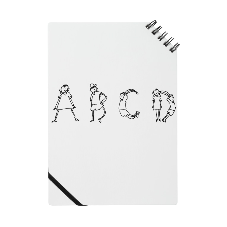 みんなでアルファベット かみよう Marukami のノート通販 Suzuri スズリ