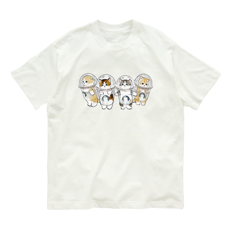 防御力zero宇宙服 Mofusand Mofu Sand のオーガニックコットンtシャツ通販 Suzuri スズリ