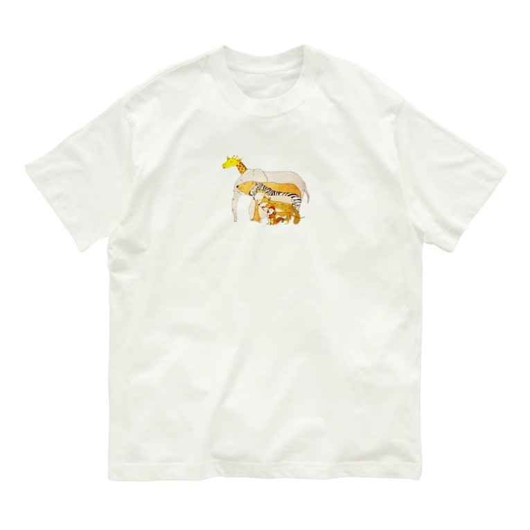 シュールな動物たち Peace Shop Peace0512 のオーガニックコットンtシャツ通販 Suzuri スズリ