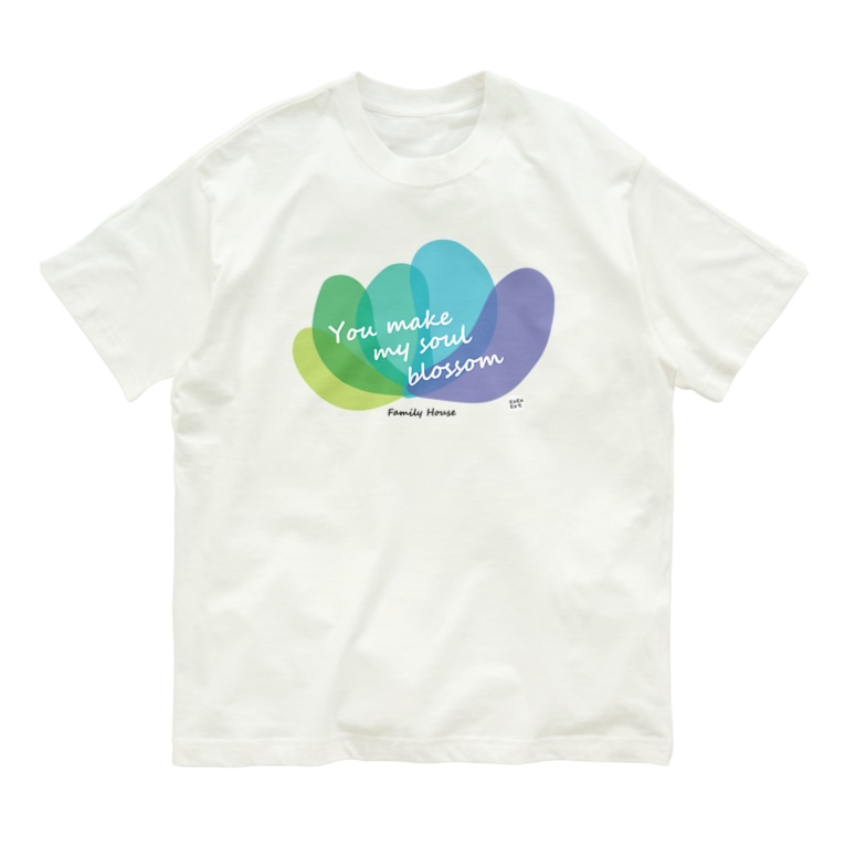 ファミリーハウス チャリティ 若葉 Cococotのオーガニックコットンtシャツ通販 Suzuri スズリ