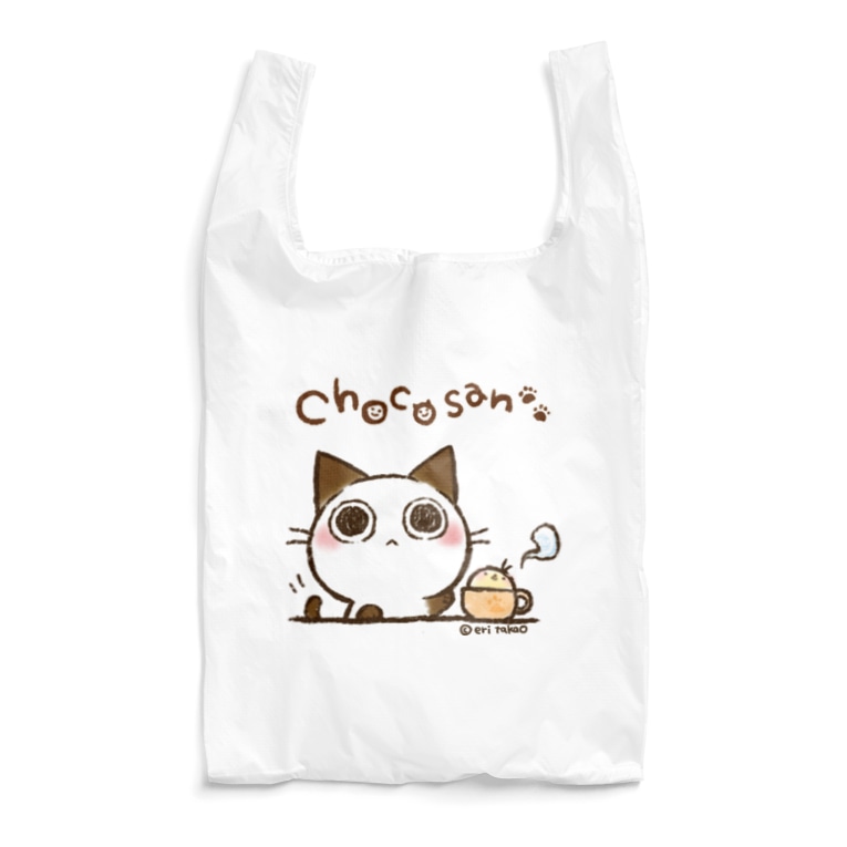 ほっと ちょこさん タカオエリ イラストレーター Eri Hoccori のエコバッグ通販 Suzuri スズリ