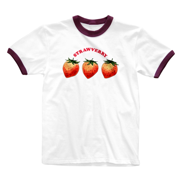 ストロベリーベリーキュート Moody Honey Hokaiwaka のリンガーtシャツ通販 Suzuri スズリ ストロベリーベリーキュート Moody Honey Hokaiwaka のリンガーtシャツ通販 Suzuri スズリ