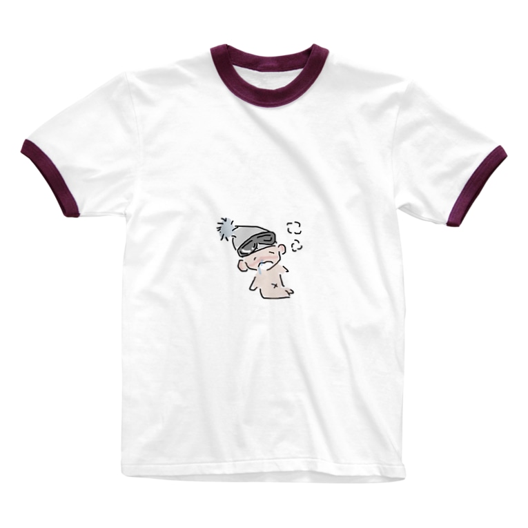 裸んぼちゃん Knuc Otootoのリンガーtシャツ通販 Suzuri スズリ