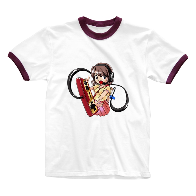 レトロゲーム実況 ヒロエレガンス公式ショップ Hiroelegance のリンガーtシャツ通販 Suzuri スズリ