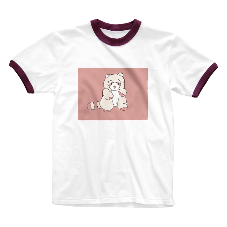 薄ピンクのあらいさん 井上エリナの受注生産shop Bopomofo58 のリンガーtシャツ通販 Suzuri スズリ