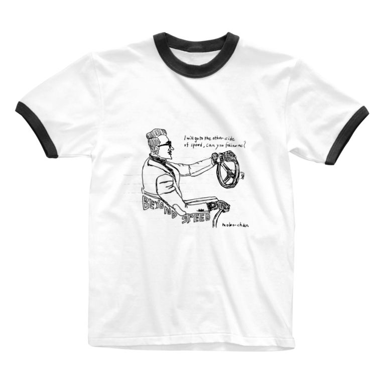 Beyond Speed スピードの向こう側 Mobo Chan モボちゃん Mobo 013 のリンガーtシャツ通販 Suzuri スズリ Beyond Speed スピードの向こう側 Mobo Chan モボちゃん Mobo 013 のリンガーtシャツ通販 Suzuri スズリ