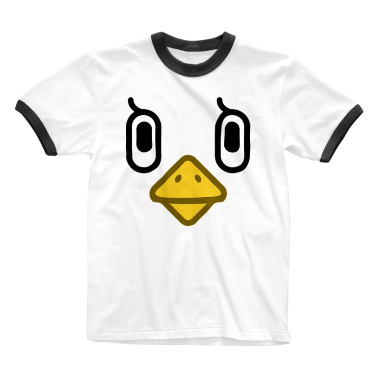 鳥顔 犬田猫三郎 Inuta のリンガーtシャツ通販 Suzuri スズリ 鳥顔 犬田猫三郎 Inuta のリンガーtシャツ通販 Suzuri スズリ