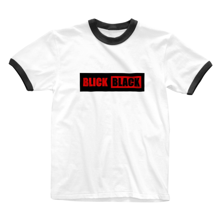 Blick Blackバナー プレートタイプ Blick Black Blickblack のリンガーtシャツ通販 Suzuri スズリ