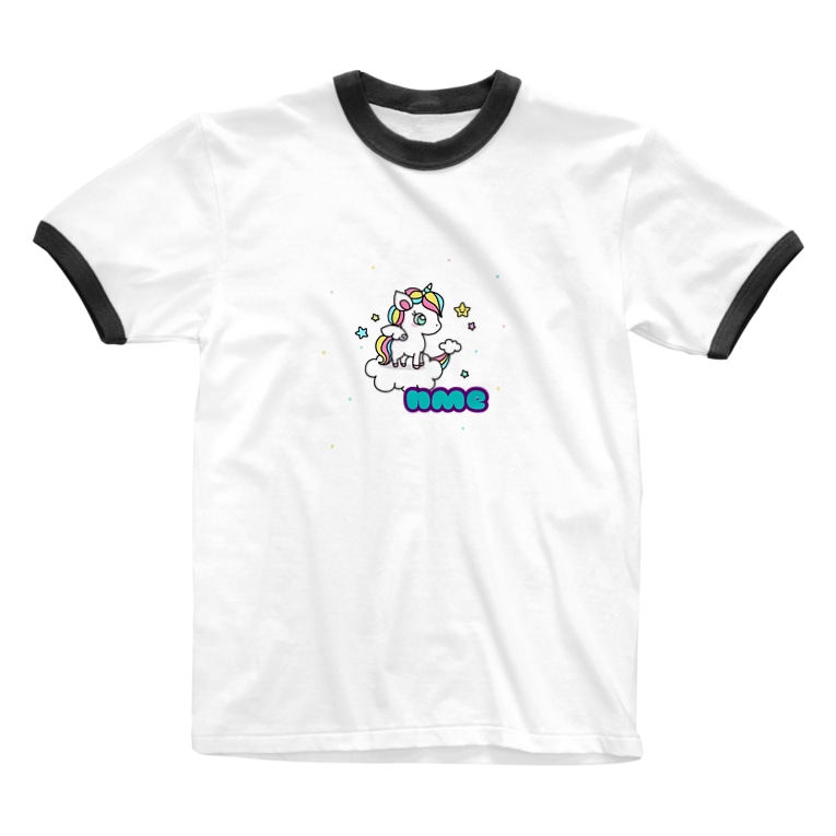 イラストユニコーンninamyoneグッズ なななのおみせ Dokidoki217 のリンガーtシャツ通販 Suzuri スズリ