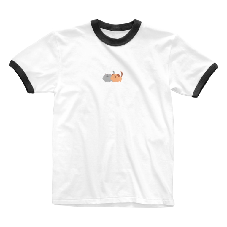 わんとにゃーのグッズ りしのみせ 10riridk0 のリンガーtシャツ通販 Suzuri スズリ わんとにゃーのグッズ りしのみせ 10riridk0 のリンガーtシャツ通販 Suzuri スズリ