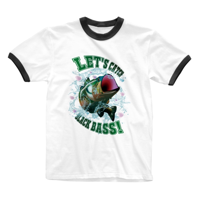 バス釣り最高 Drecome Designのリンガーtシャツ通販 Suzuri スズリ バス釣り最高 Drecome Designのリンガーtシャツ通販 Suzuri スズリ