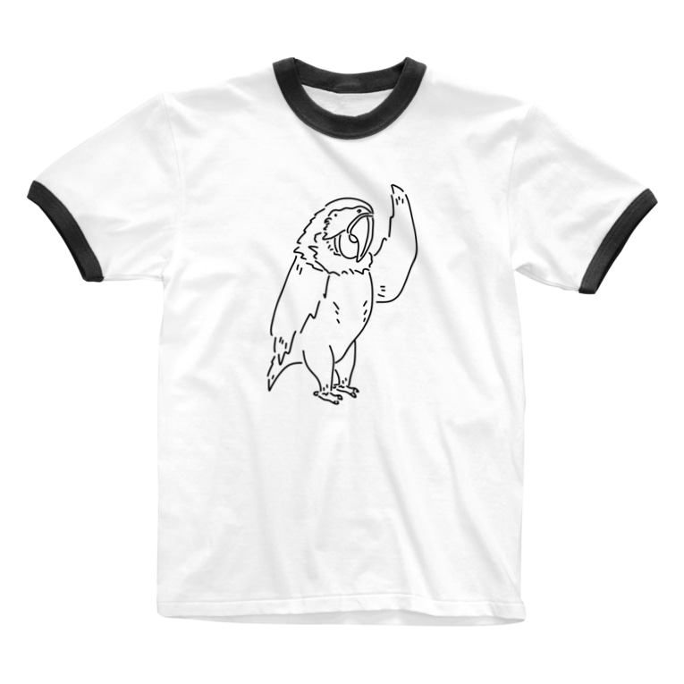 オウムのスター 鳥 動物イラスト Aliviostaのリンガーtシャツ通販 Suzuri スズリ オウムのスター 鳥 動物イラスト Aliviostaのリンガーtシャツ通販 Suzuri スズリ