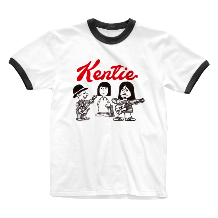 Kentie イラスト ボン ボヤージおみやげ店 Kentiefunk のリンガーtシャツ通販 Suzuri スズリ