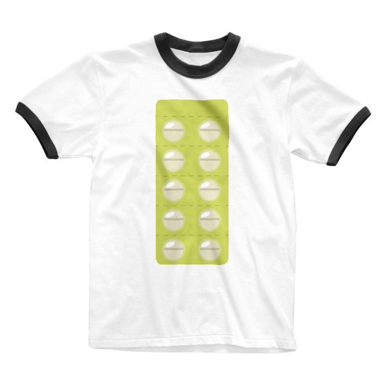 お薬 ドラッグイラストシリーズ2 マニアックなモノシリーズ Illust Designs Labのリンガーtシャツ通販 Suzuri スズリ